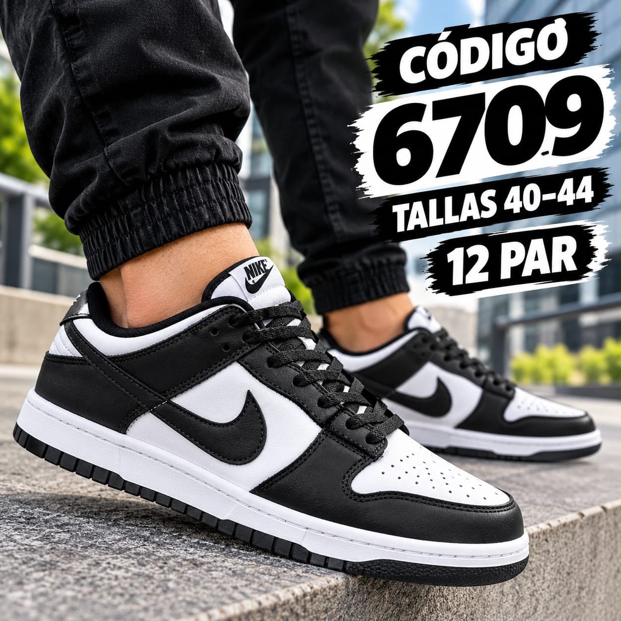 Oportunidad para Comerciantes: +85% de Margen de Ganancia con Caja de Tenis Nike Dunk / 12 Unidades. al por mayor en RD